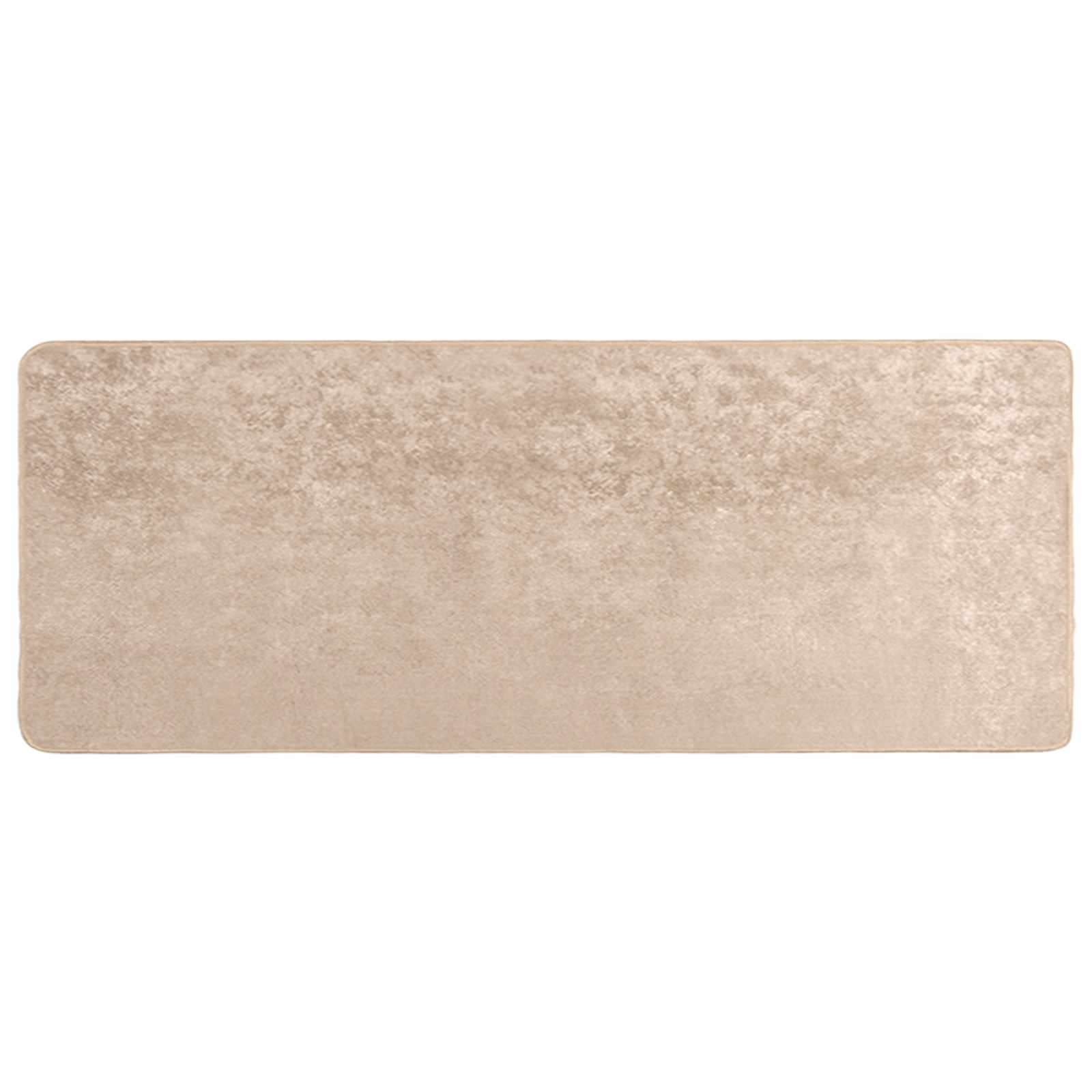Runner Tappeto MARSA Beige 80 x 200 cm Poliestere e PVC | homemem39