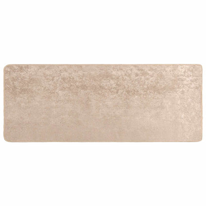 Runner Tappeto MARSA Beige 80 x 200 cm Poliestere e PVC | homemem39