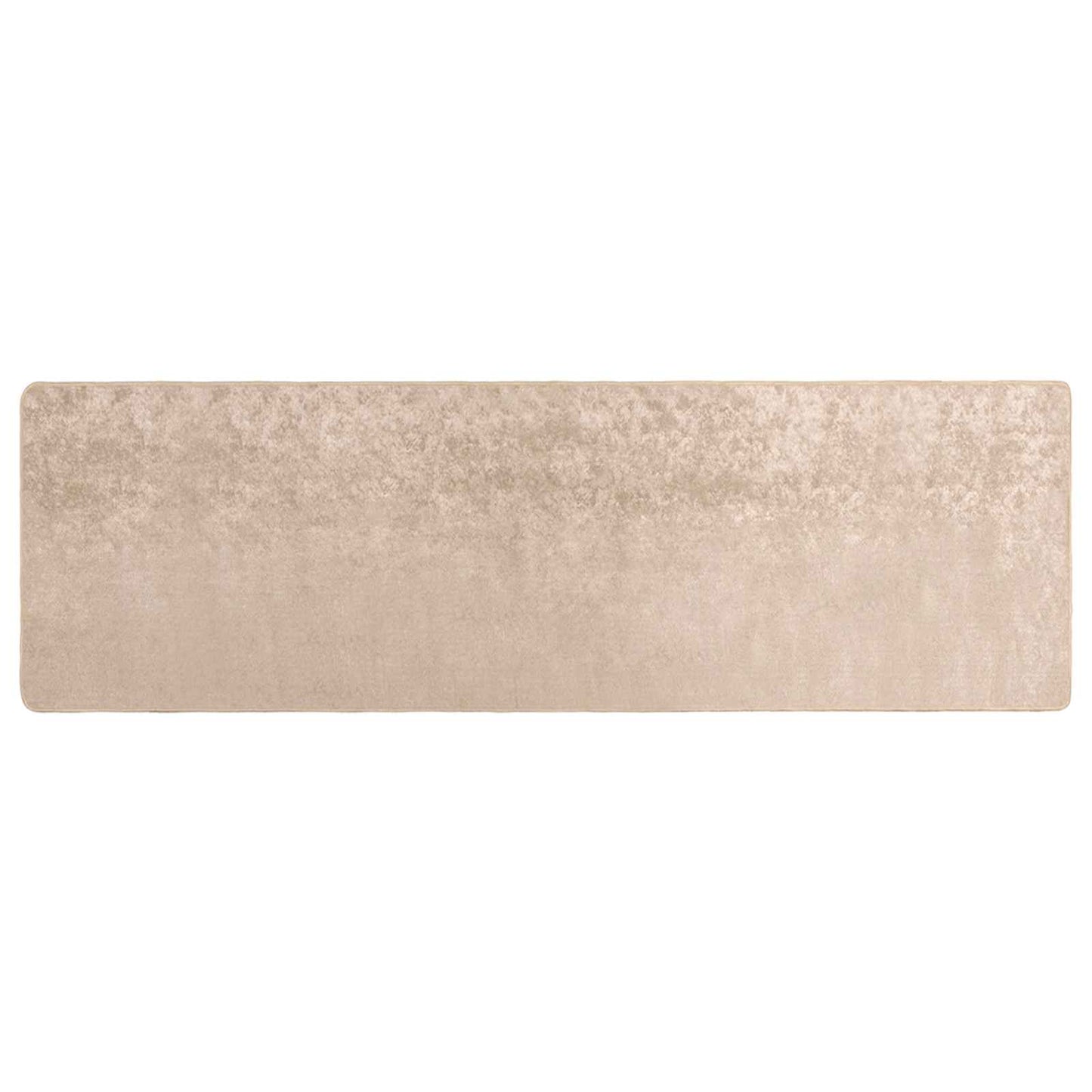 Runner Tappeto MARSA Beige 80 x 250 cm Poliestere e PVC