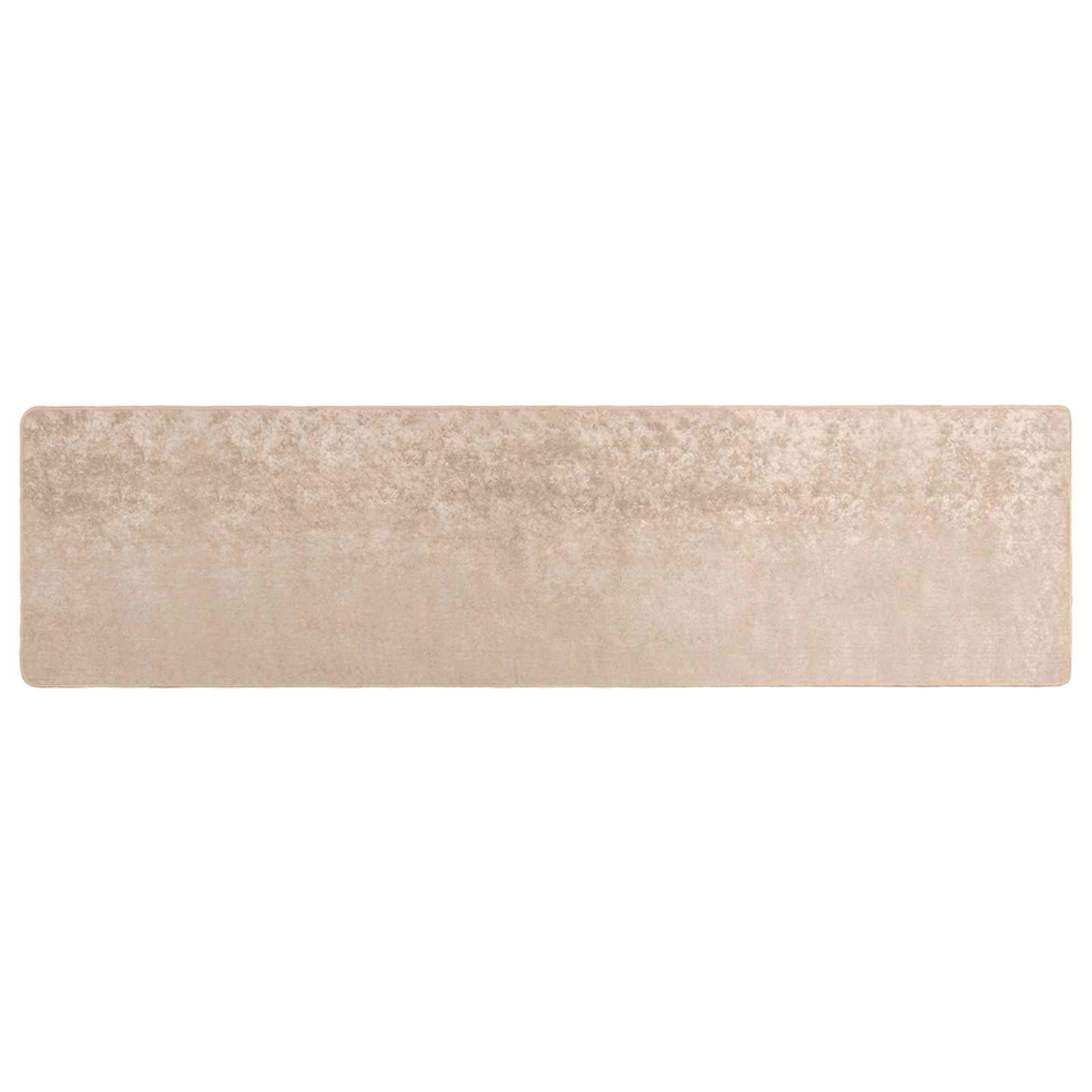 Runner Tappeto MARSA Beige 80 x 300 cm Poliestere e PVC | homemem39