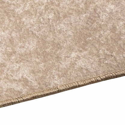 Runner Tappeto MARSA Beige 100 x 100 cm Poliestere e PVC | homemem39