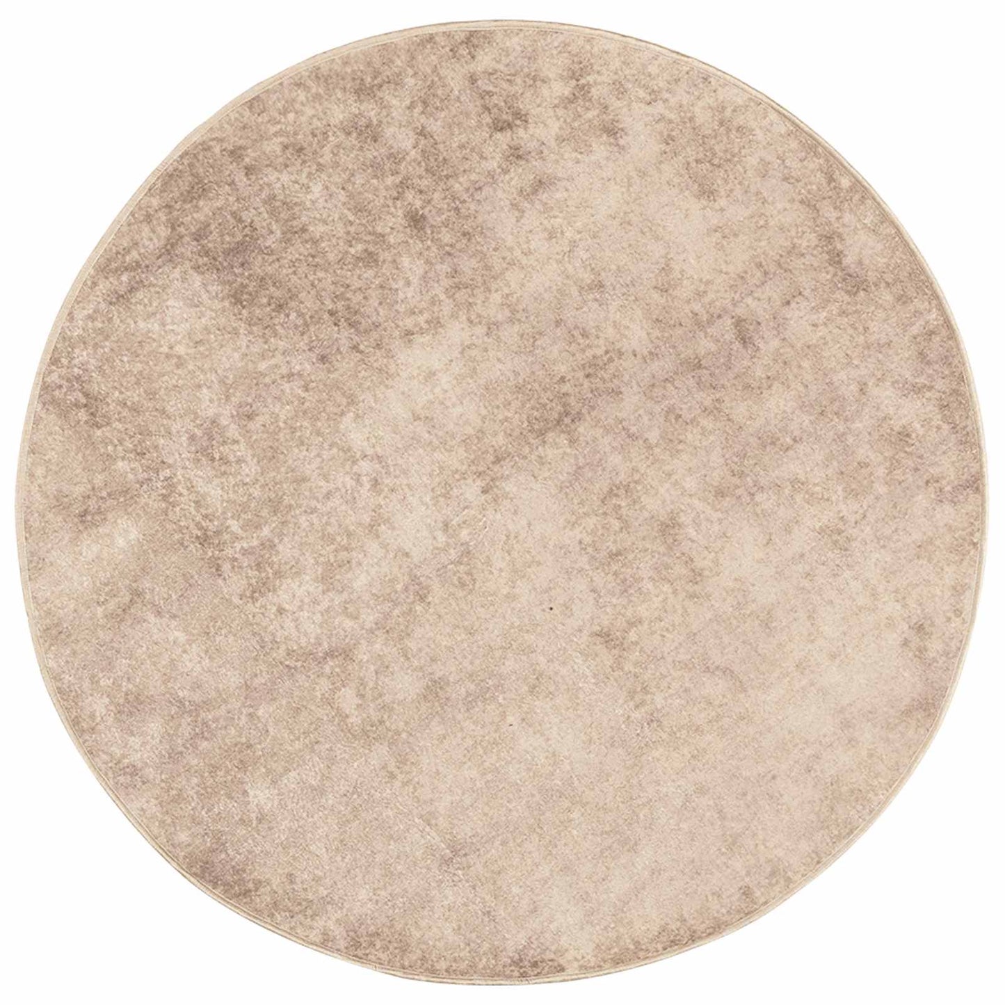 Runner Tappeto MARSA Beige 120 x 120 cm Poliestere e PVC | homemem39