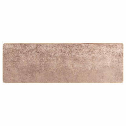 Runner Tappeto MARSA Sabbia 50 x 150 cm Poliestere e PVC | homemem39