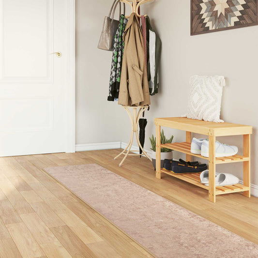 Runner Tappeto MARSA Sabbia 50 x 300 cm Poliestere e PVC | homemem39