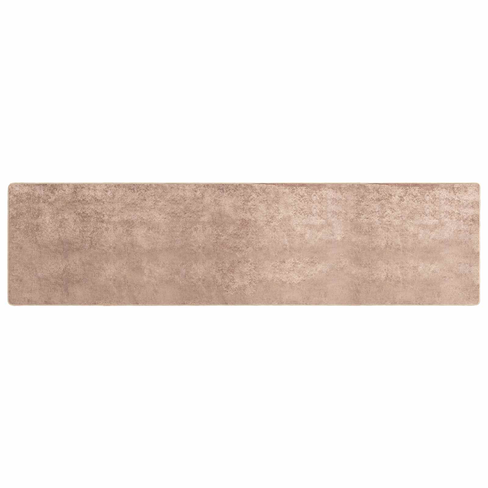 Runner Tappeto MARSA Sabbia 50 x 300 cm Poliestere e PVC | homemem39
