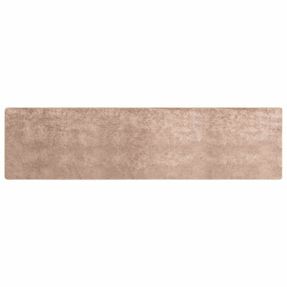 Runner Tappeto MARSA Sabbia 50 x 300 cm Poliestere e PVC