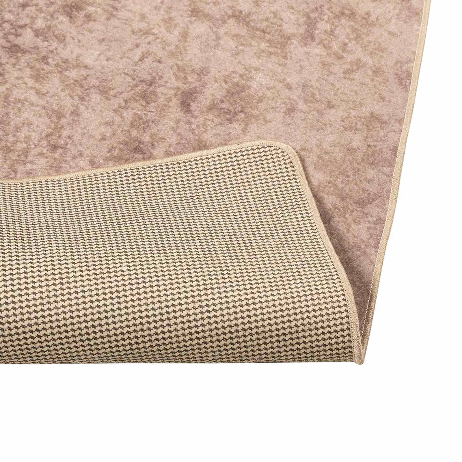 Runner Tappeto MARSA Sabbia 50 x 350 cm Poliestere e PVC | homemem39