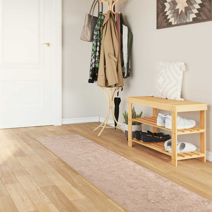 Runner Tappeto MARSA Sabbia 50 x 350 cm Poliestere e PVC | homemem39