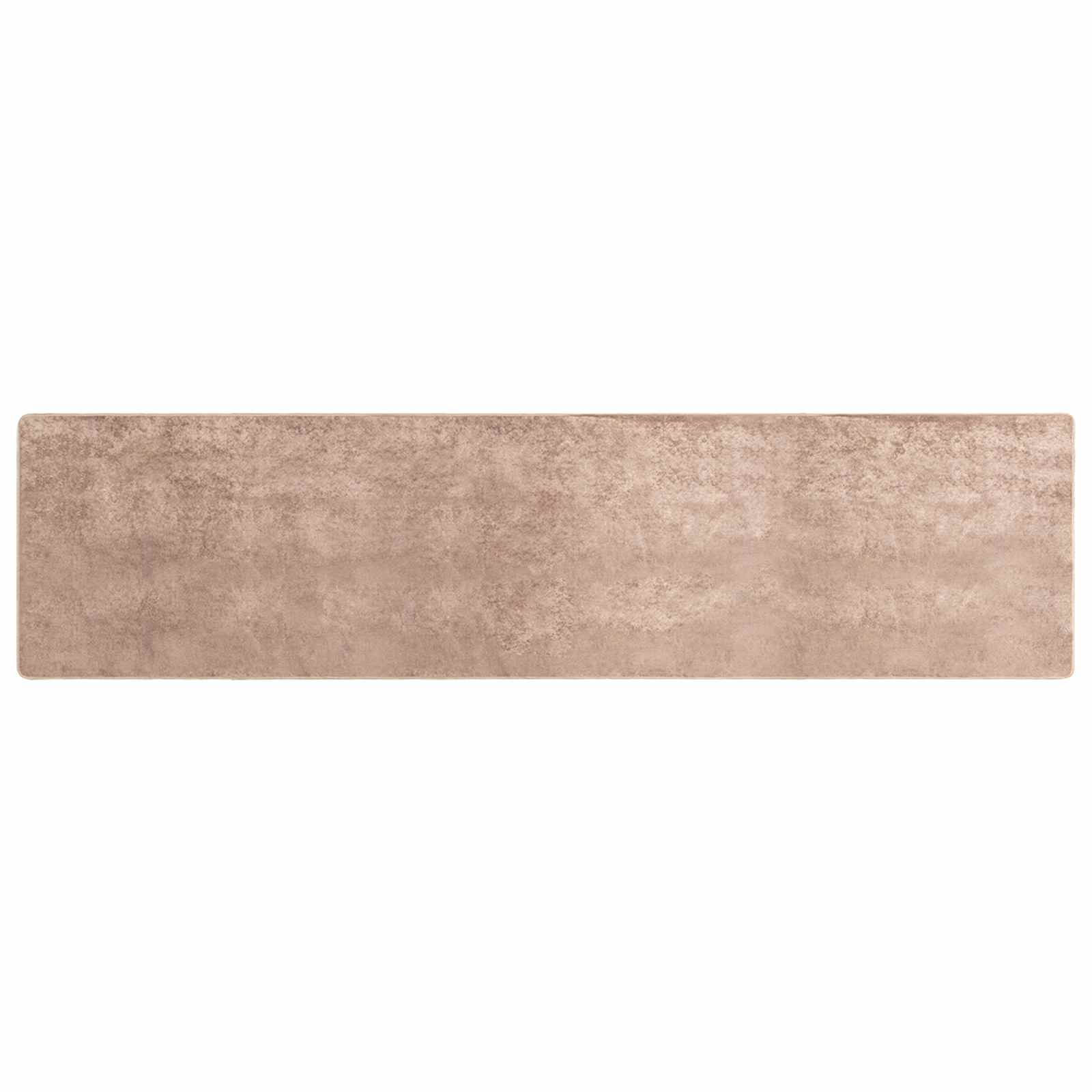 Runner Tappeto MARSA Sabbia 80 x 450 cm Poliestere e PVC | homemem39