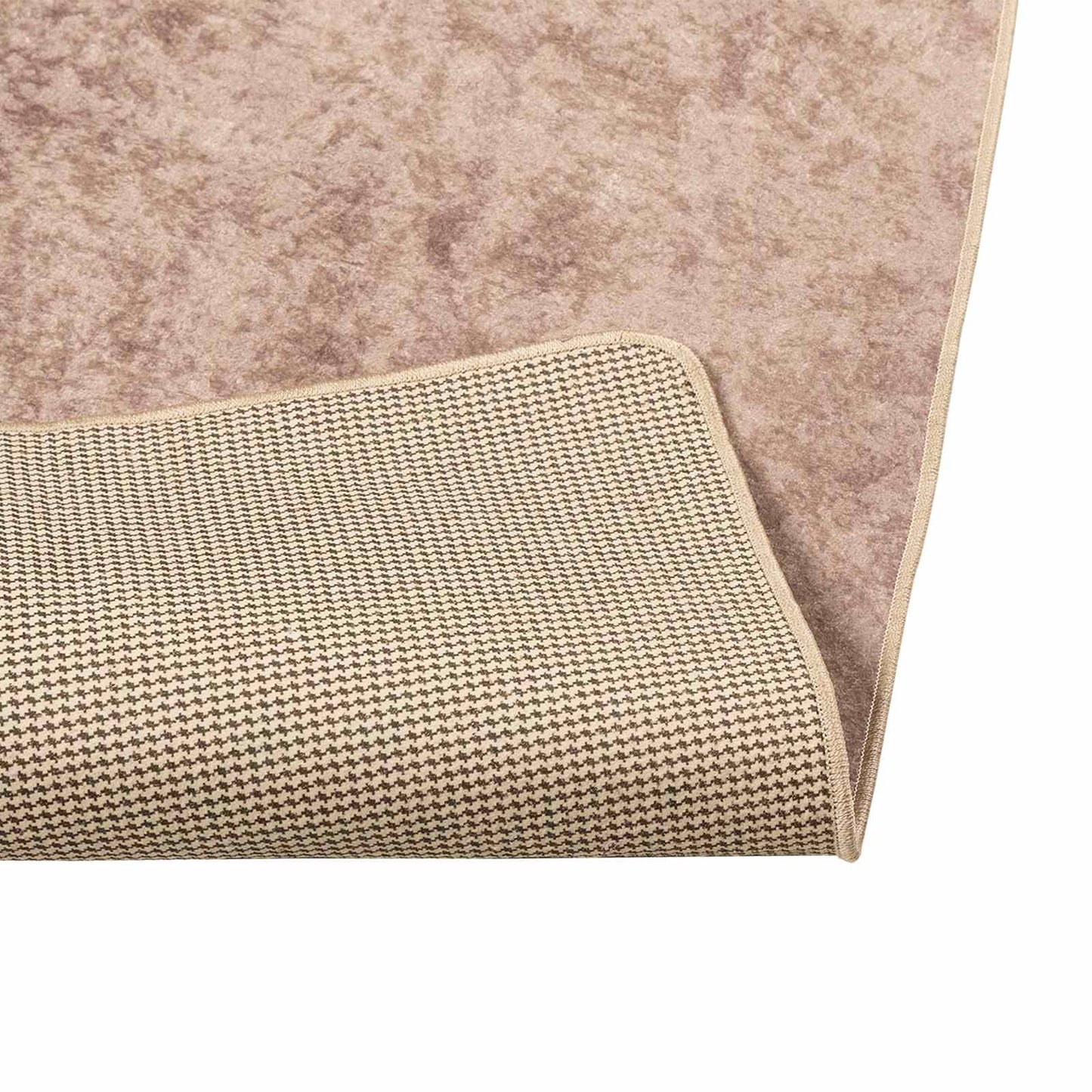 Runner Tappeto MARSA Sabbia 100 x 100 cm Poliestere e PVC | homemem39
