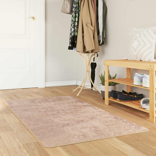 Runner Tappeto MARSA Sabbia 100 x 200 cm Poliestere e PVC | homemem39