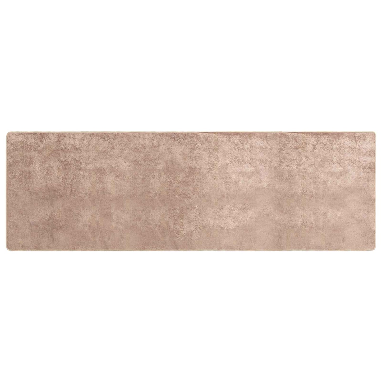 Runner Tappeto MARSA Sabbia 100 x 350 cm Poliestere e PVC