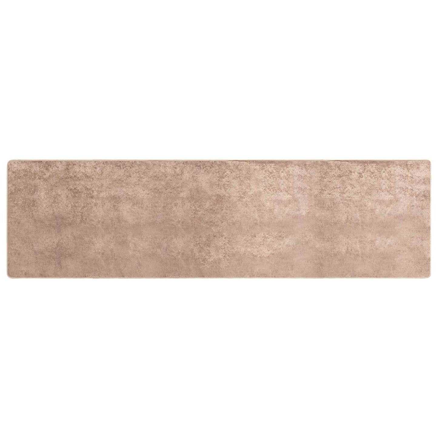 Runner Tappeto MARSA Sabbia 100 x 400 cm Poliestere e PVC | homemem39
