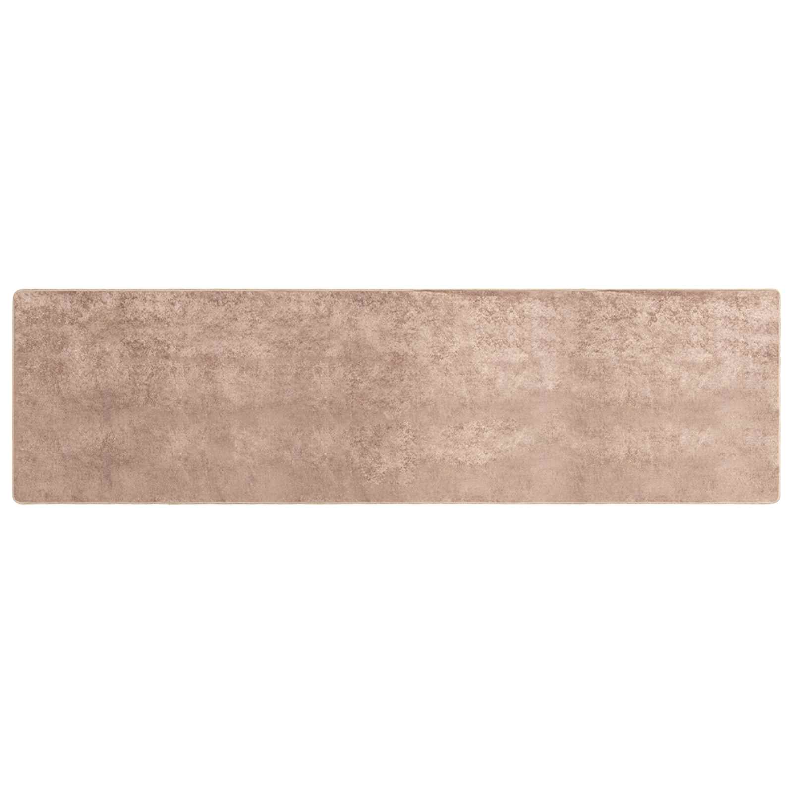 Runner Tappeto MARSA Sabbia 100 x 400 cm Poliestere e PVC | homemem39