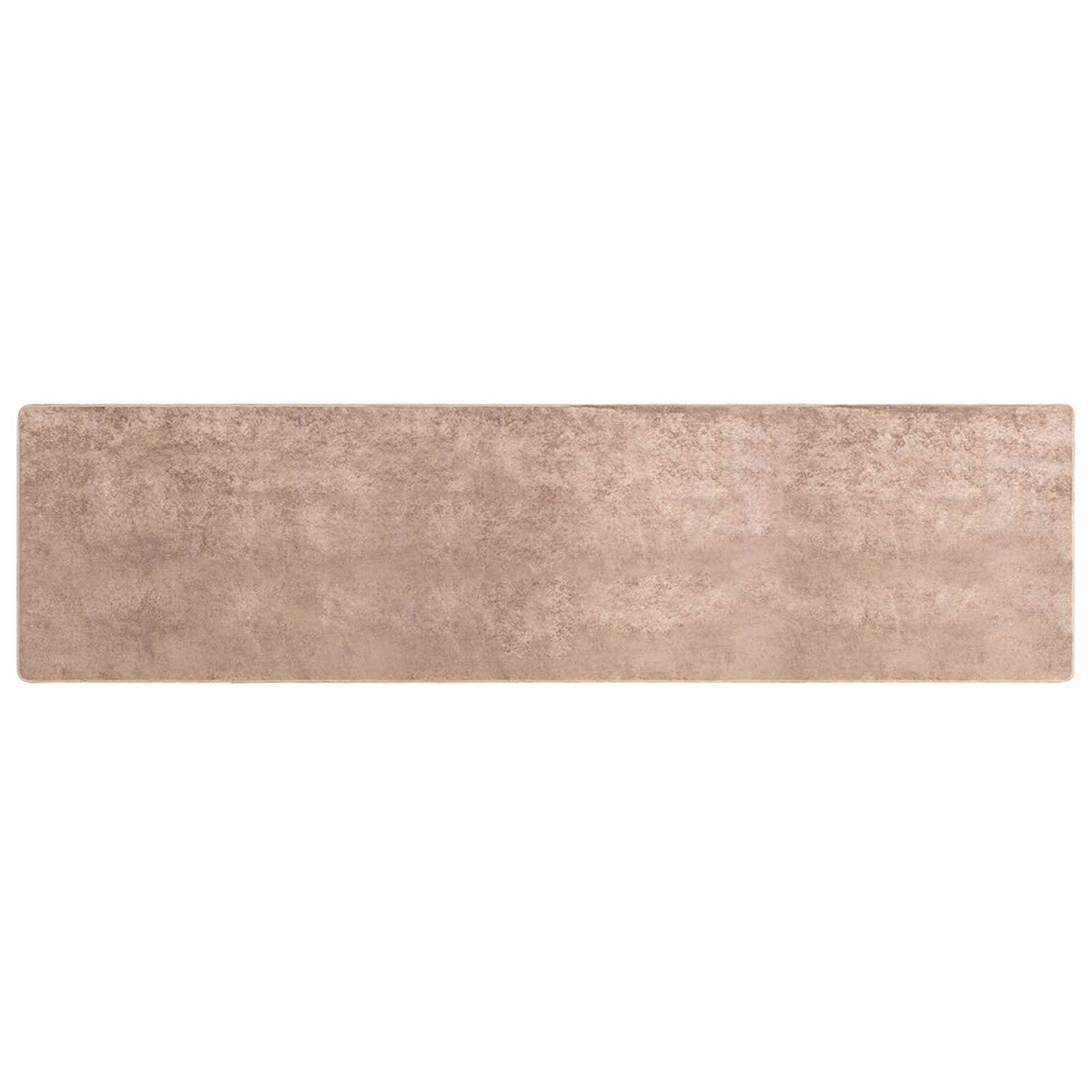 Runner Tappeto MARSA Sabbia 100 x 450 cm Poliestere e PVC | homemem39