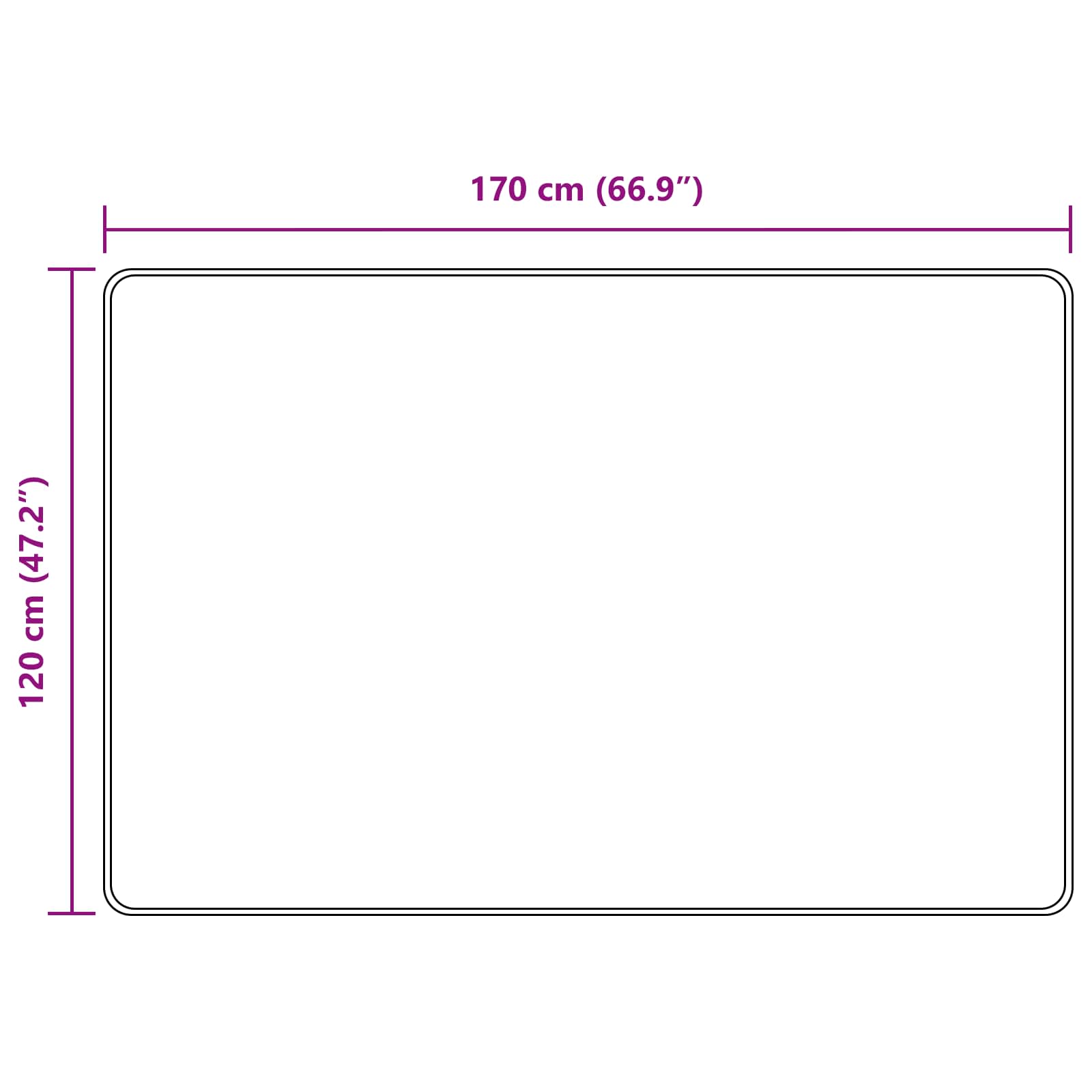 Runner Tappeto MARSA Sabbia 120 x 170 cm Poliestere e PVC | homemem39