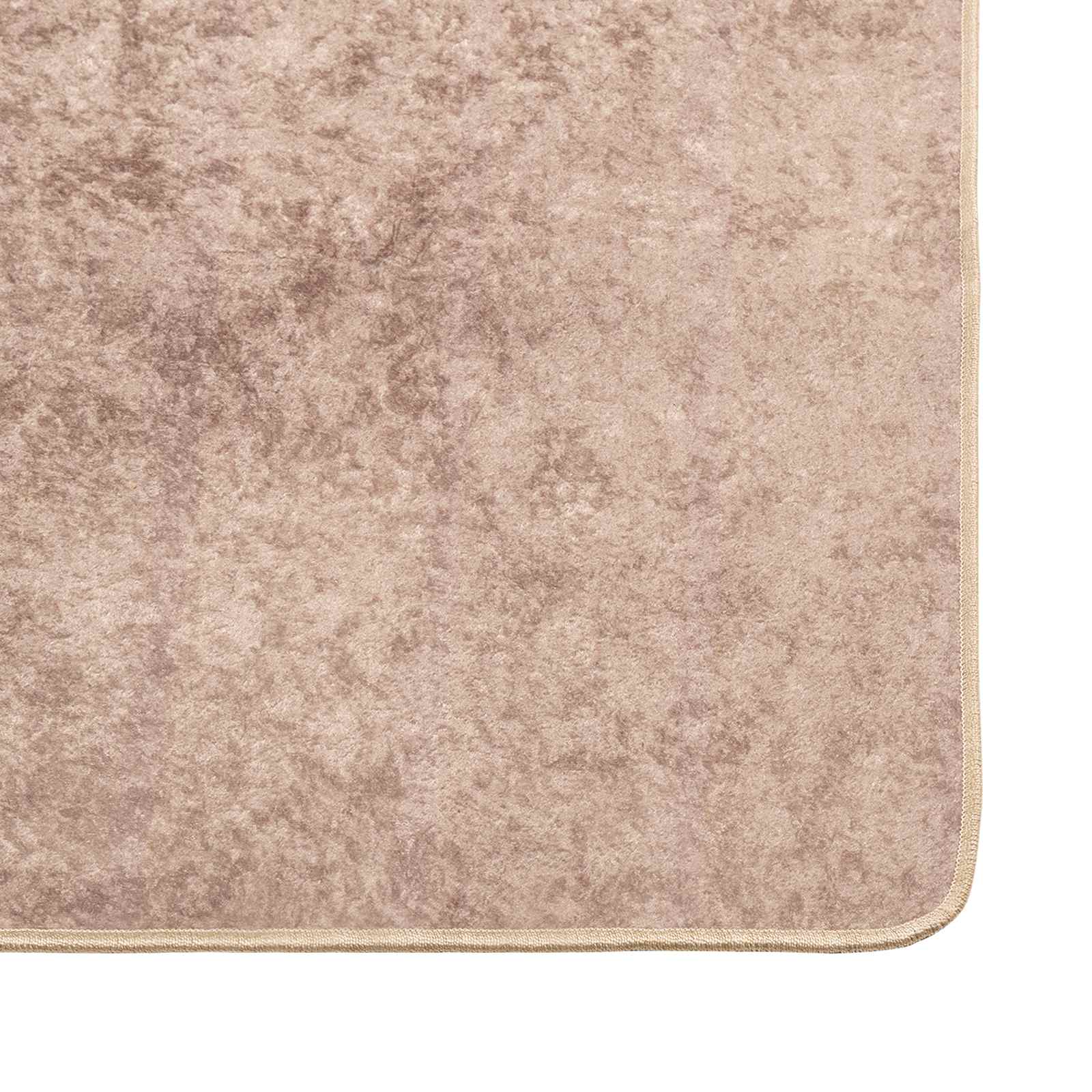 Runner Tappeto MARSA Sabbia 190 x 300 cm Poliestere e PVC | homemem39