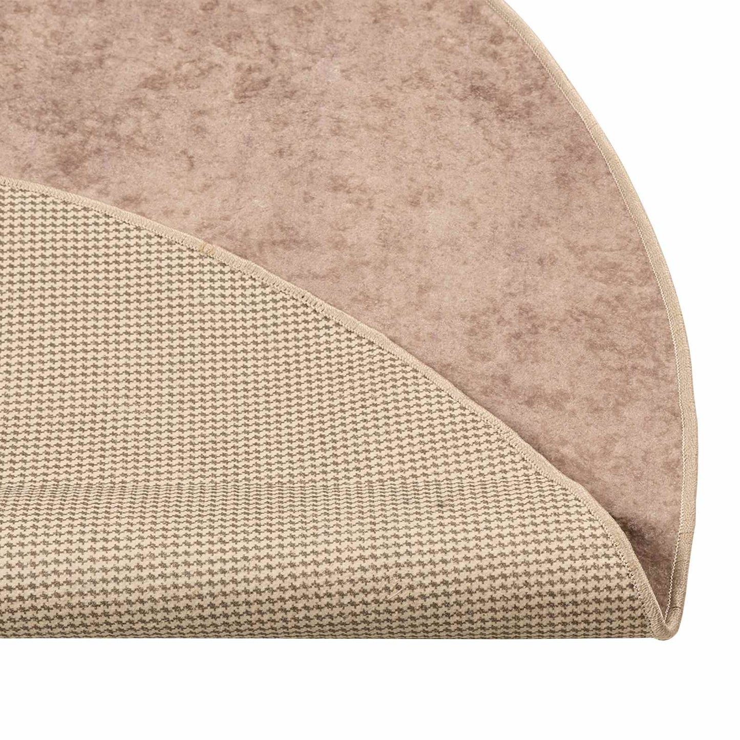 Runner Tappeto MARSA Sabbia 120 x 120 cm Poliestere e PVC | homemem39
