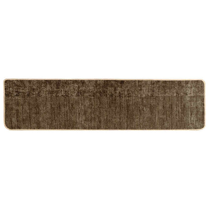 Runner Tappeto MARSA Verde Foresta 50 x 350 cm Poliestere e PVC