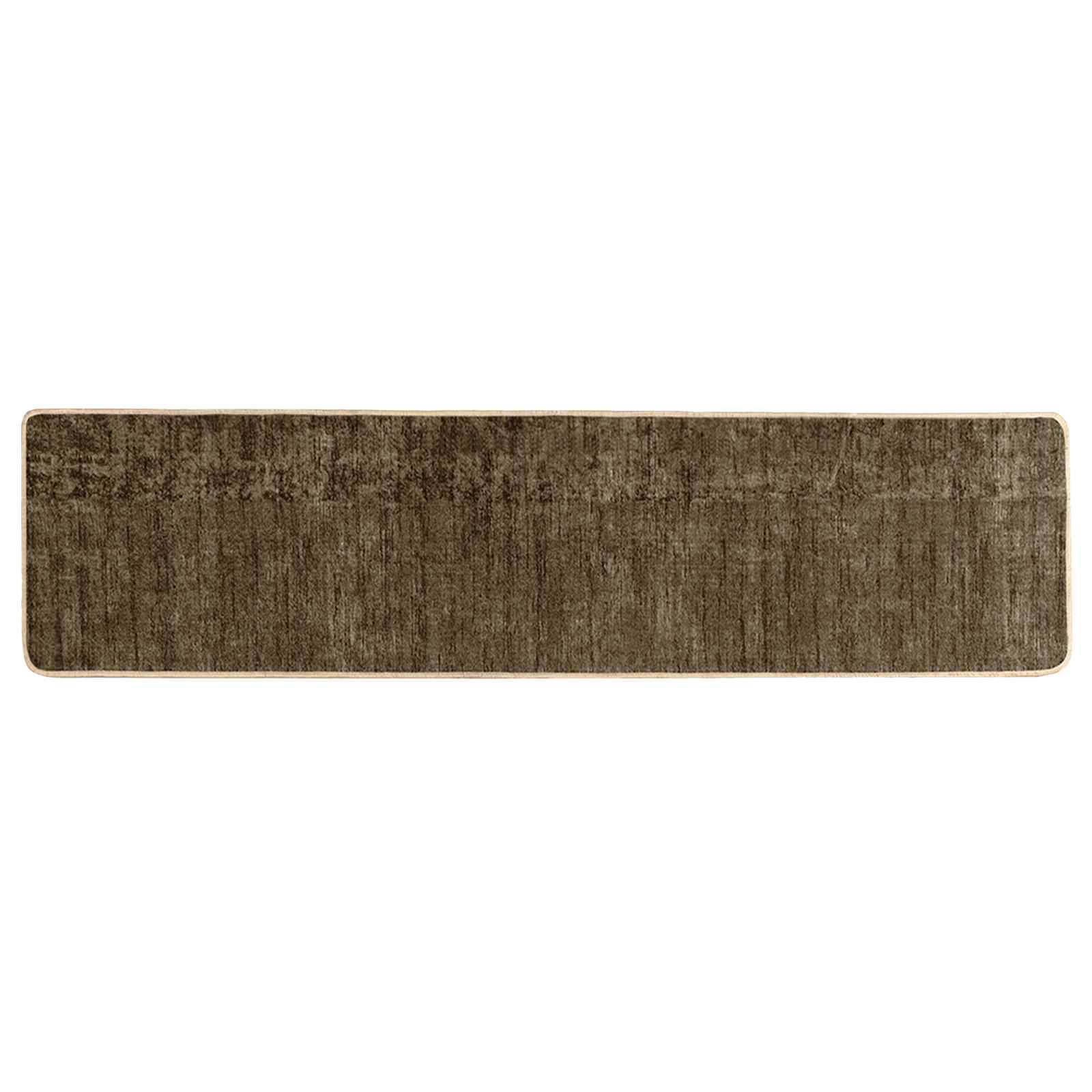 Runner Tappeto MARSA Verde Foresta 50 x 450 cm Poliestere e PVC | homemem39
