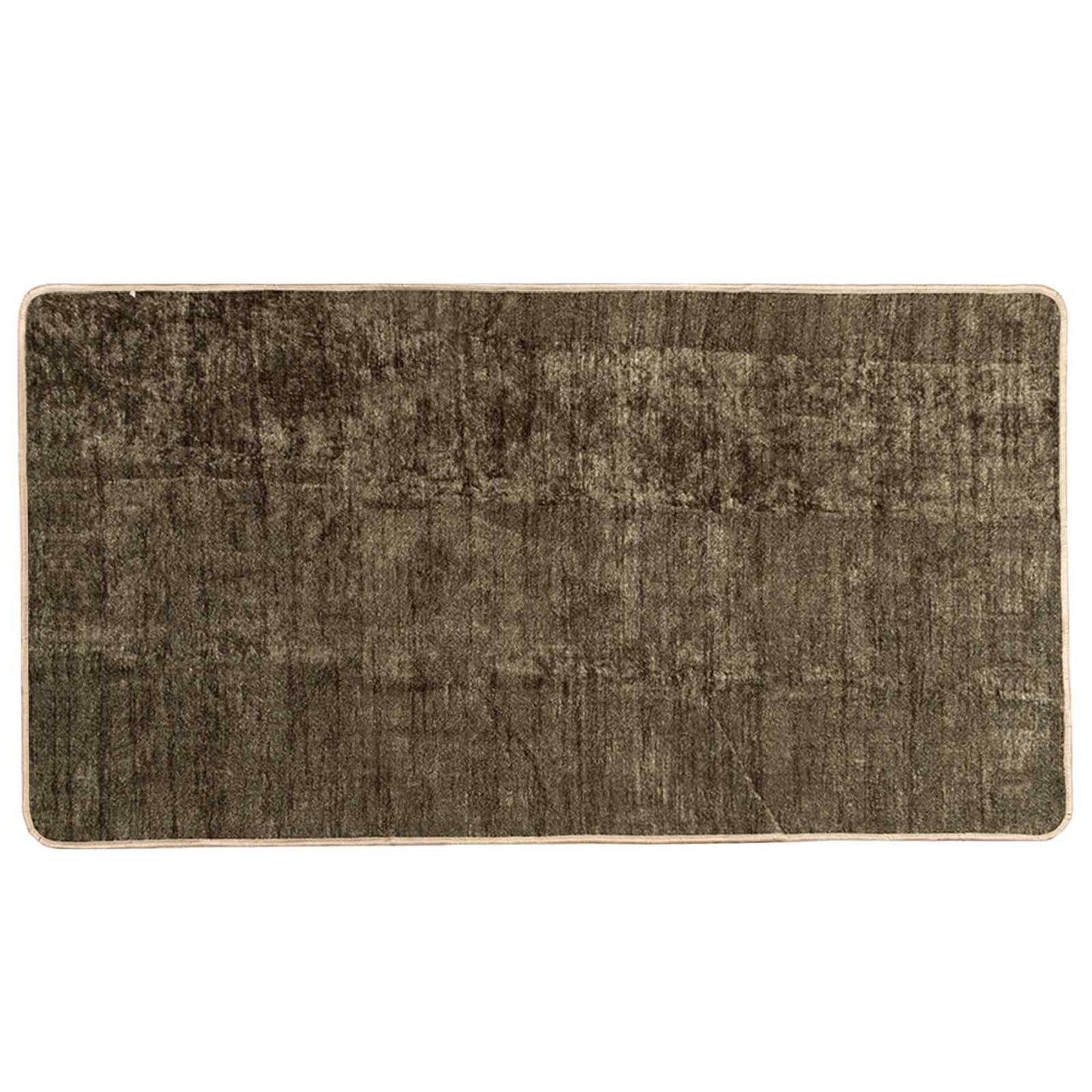 Runner Tappeto MARSA Verde Foresta 80 x 150 cm Poliestere e PVC