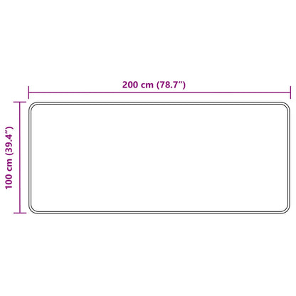 Runner Tappeto MARSA Verde Foresta 100 x 200 cm | homemem39