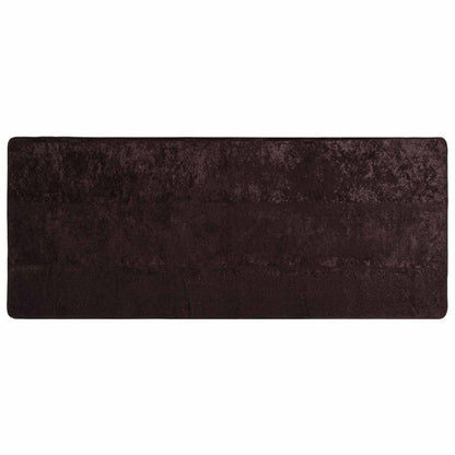 Runner Tappeto MARSA Antracite 50 x 100 cm Poliestere e PVC | homemem39