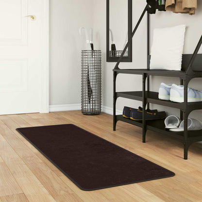 Runner Tappeto MARSA Antracite 50 x 150 cm Poliestere e PVC | homemem39