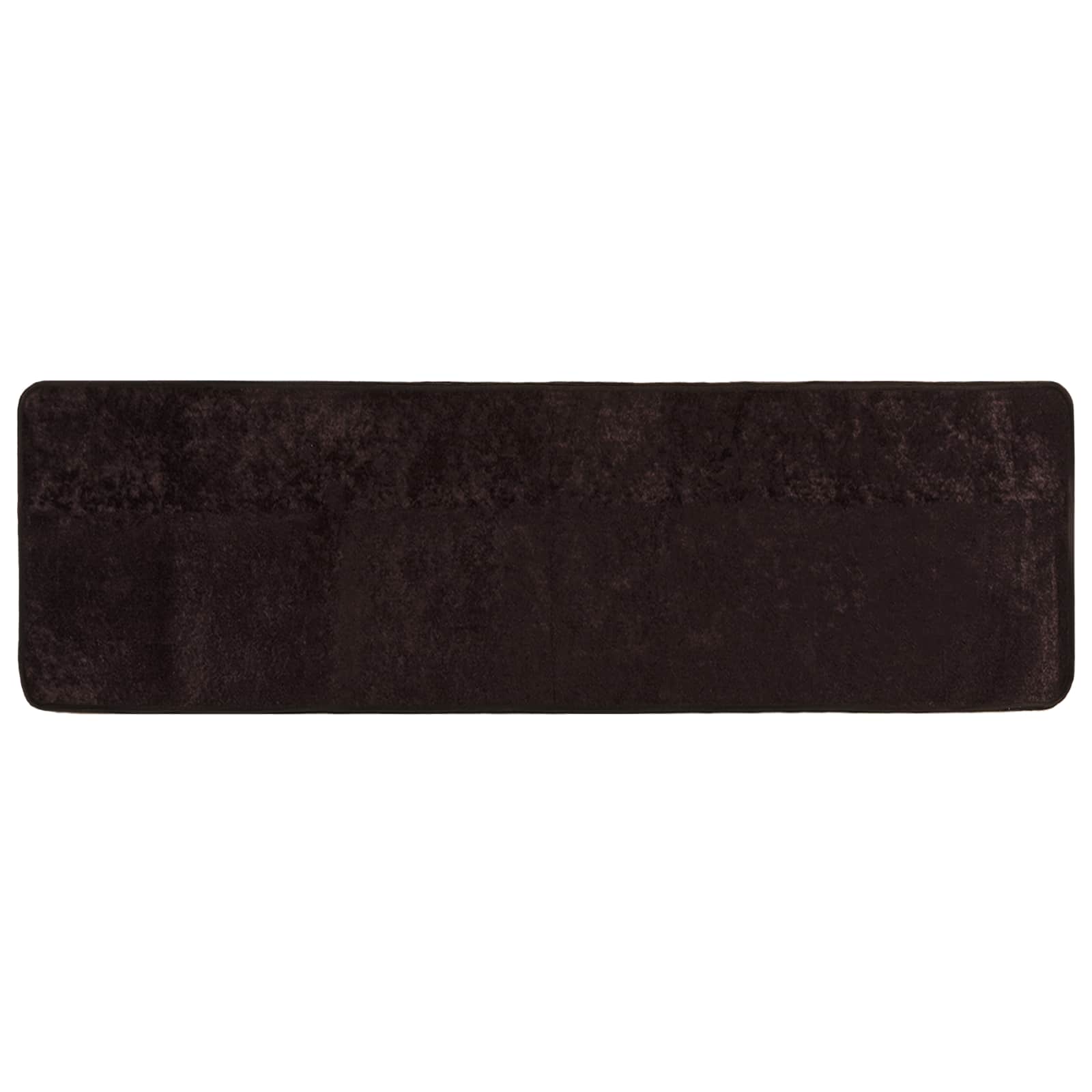 Runner Tappeto MARSA Antracite 50 x 150 cm Poliestere e PVC | homemem39
