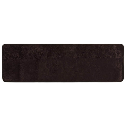 Runner Tappeto MARSA Antracite 50 x 150 cm Poliestere e PVC | homemem39