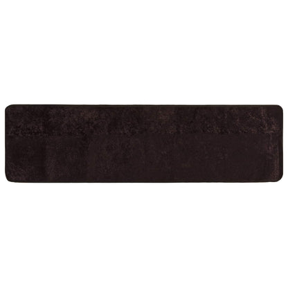 Runner Tappeto MARSA Antracite 50 x 200 cm Poliestere e PVC | homemem39