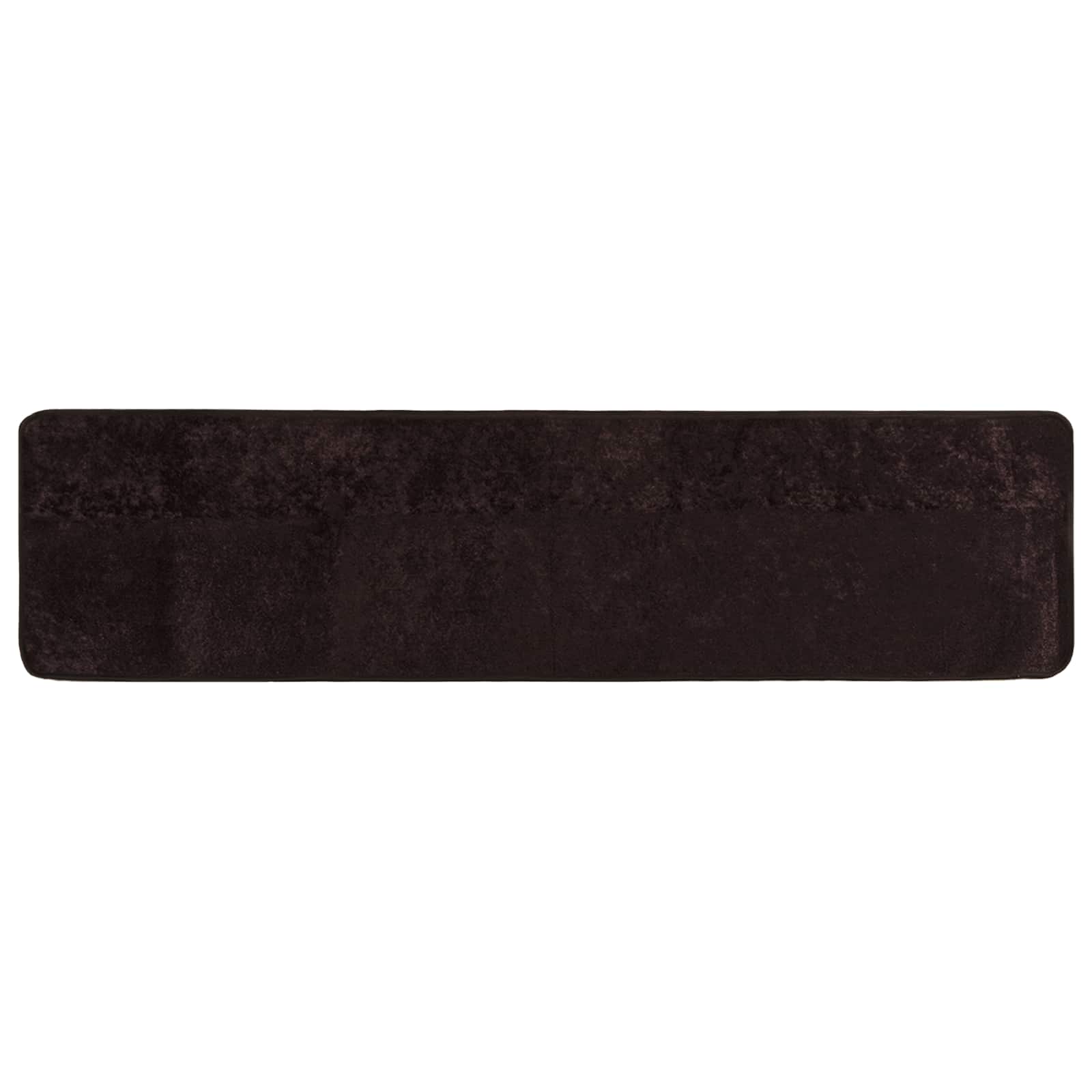 Runner Tappeto MARSA Antracite 50 x 300 cm Poliestere e PVC | homemem39