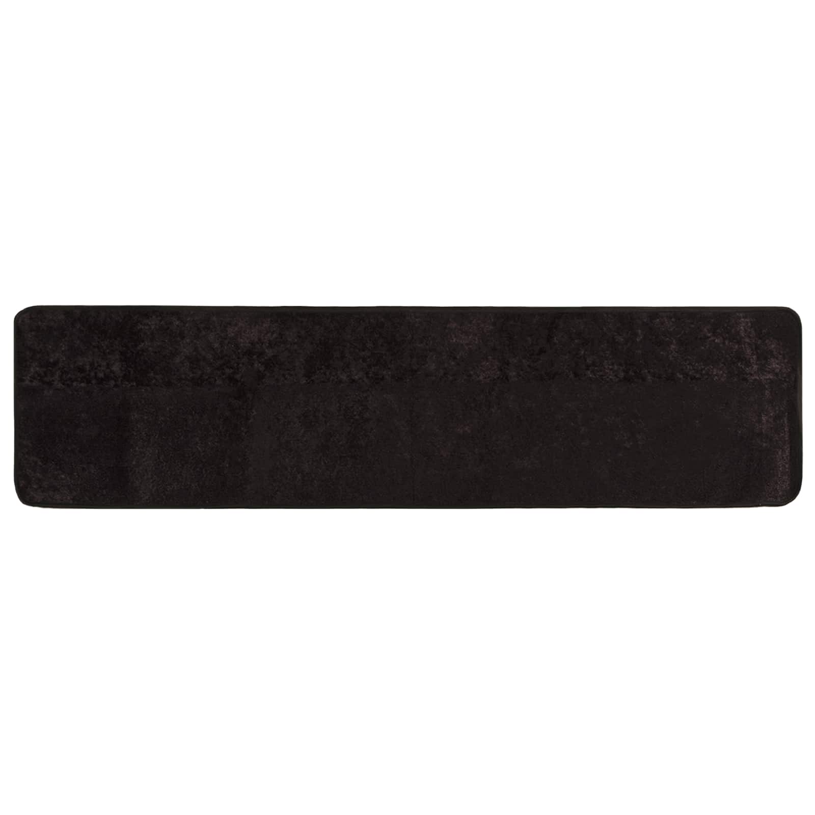 Runner Tappeto MARSA Antracite 50 x 450 cm Poliestere e PVC | homemem39