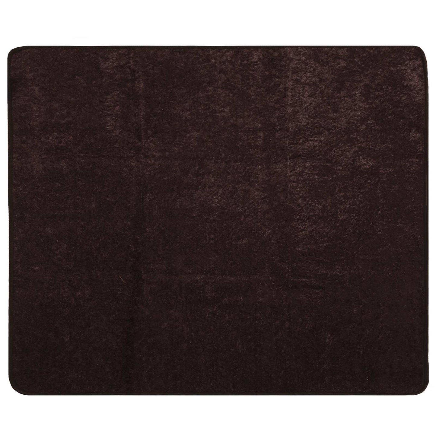 Runner Tappeto MARSA Antracite 80 x 100 cm Poliestere e PVC | homemem39
