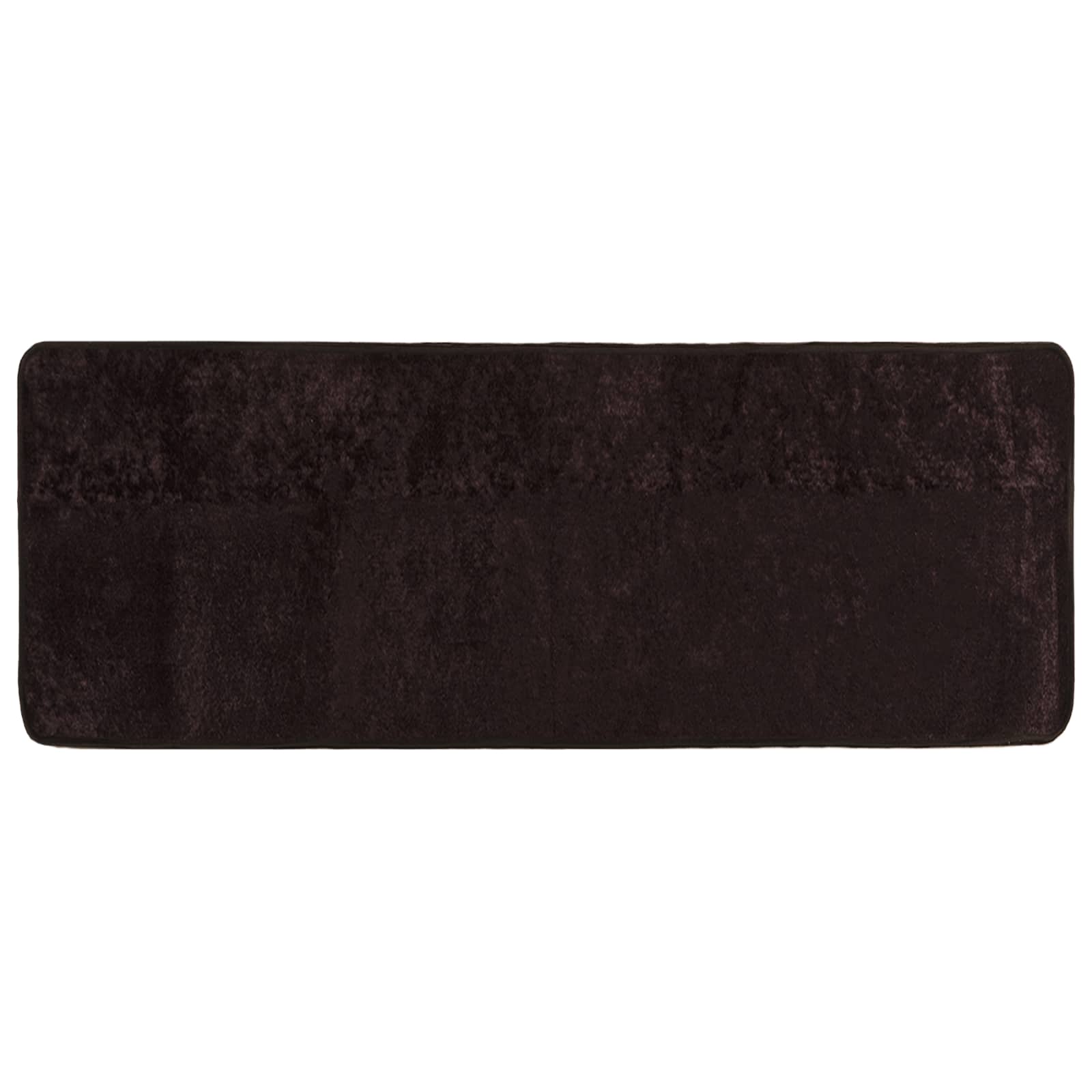 Runner Tappeto MARSA Antracite 80 x 200 cm Poliestere e PVC | homemem39