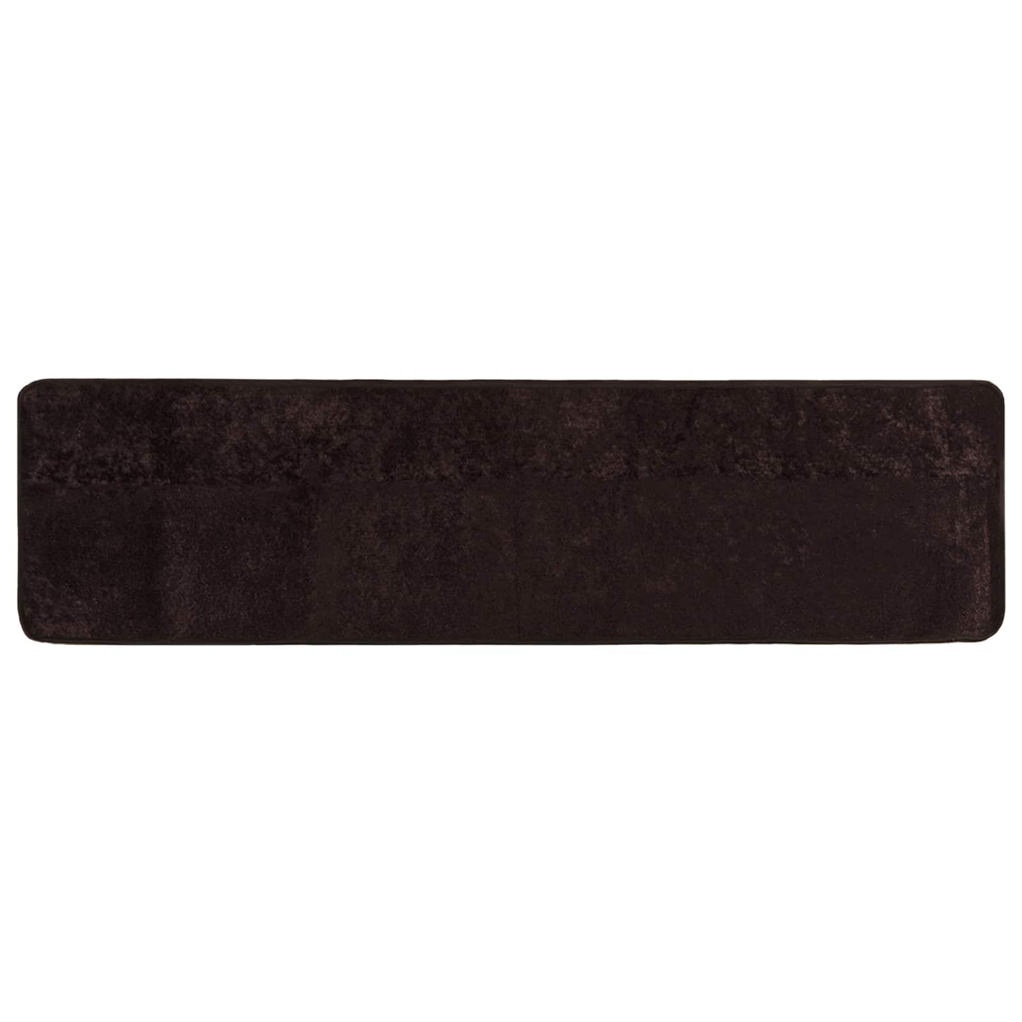 Runner Tappeto MARSA Antracite 80 x 350 cm Poliestere e PVC