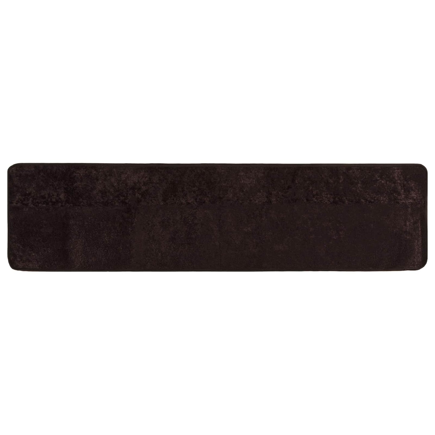 Runner Tappeto MARSA Antracite 80 x 400 cm Poliestere e PVC | homemem39