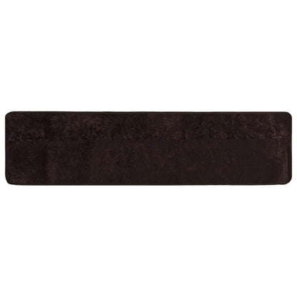 Runner Tappeto MARSA Antracite 80 x 400 cm Poliestere e PVC | homemem39