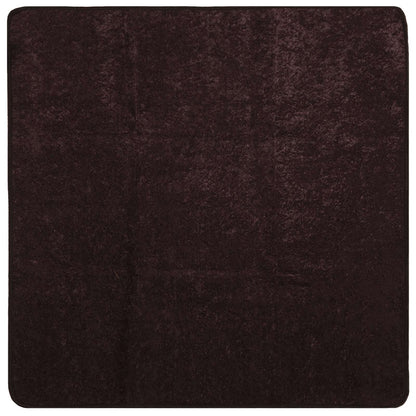 Runner Tappeto MARSA Antracite 100 x 100 cm Poliestere e PVC | homemem39