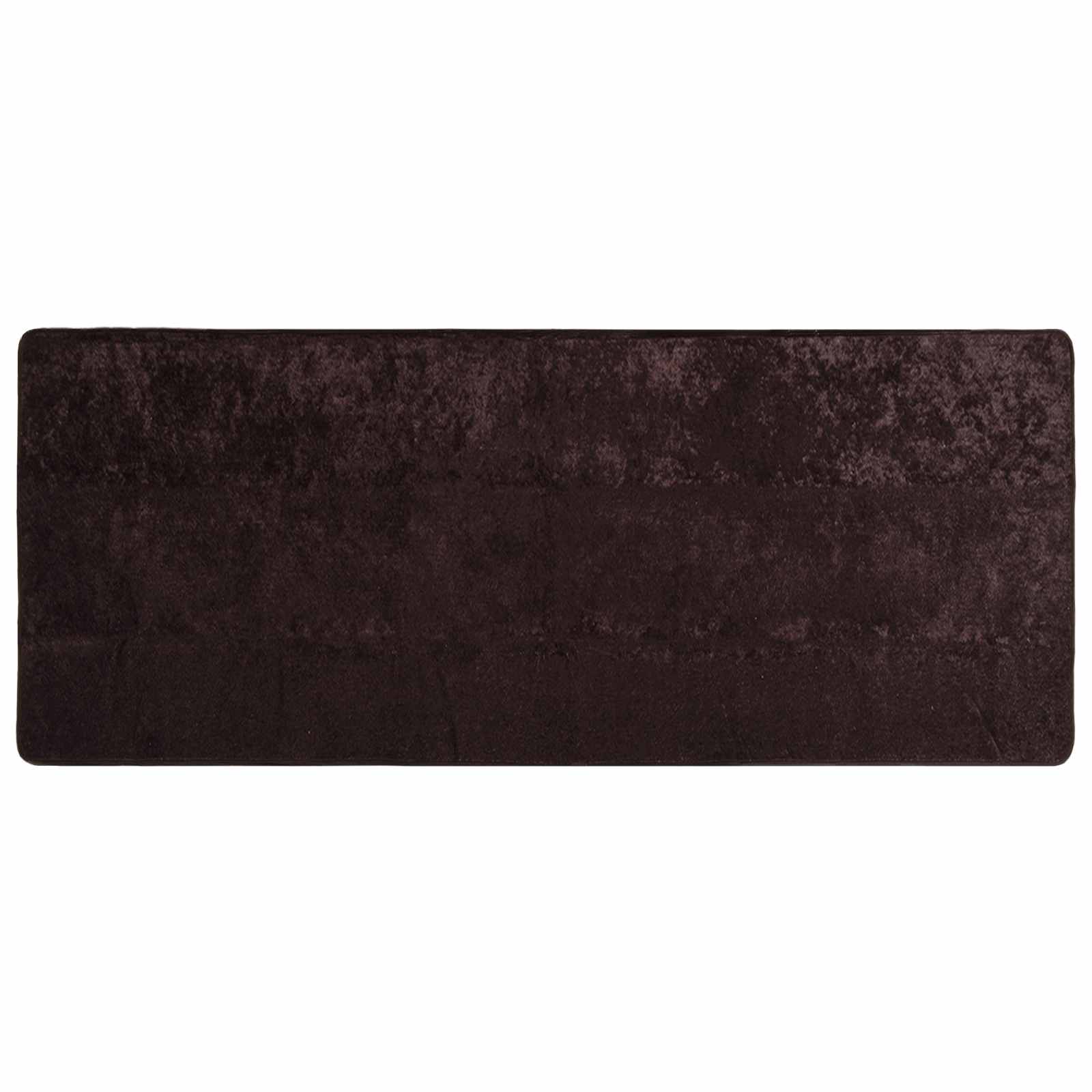 Runner Tappeto MARSA Antracite 100 x 200 cm Poliestere e PVC | homemem39