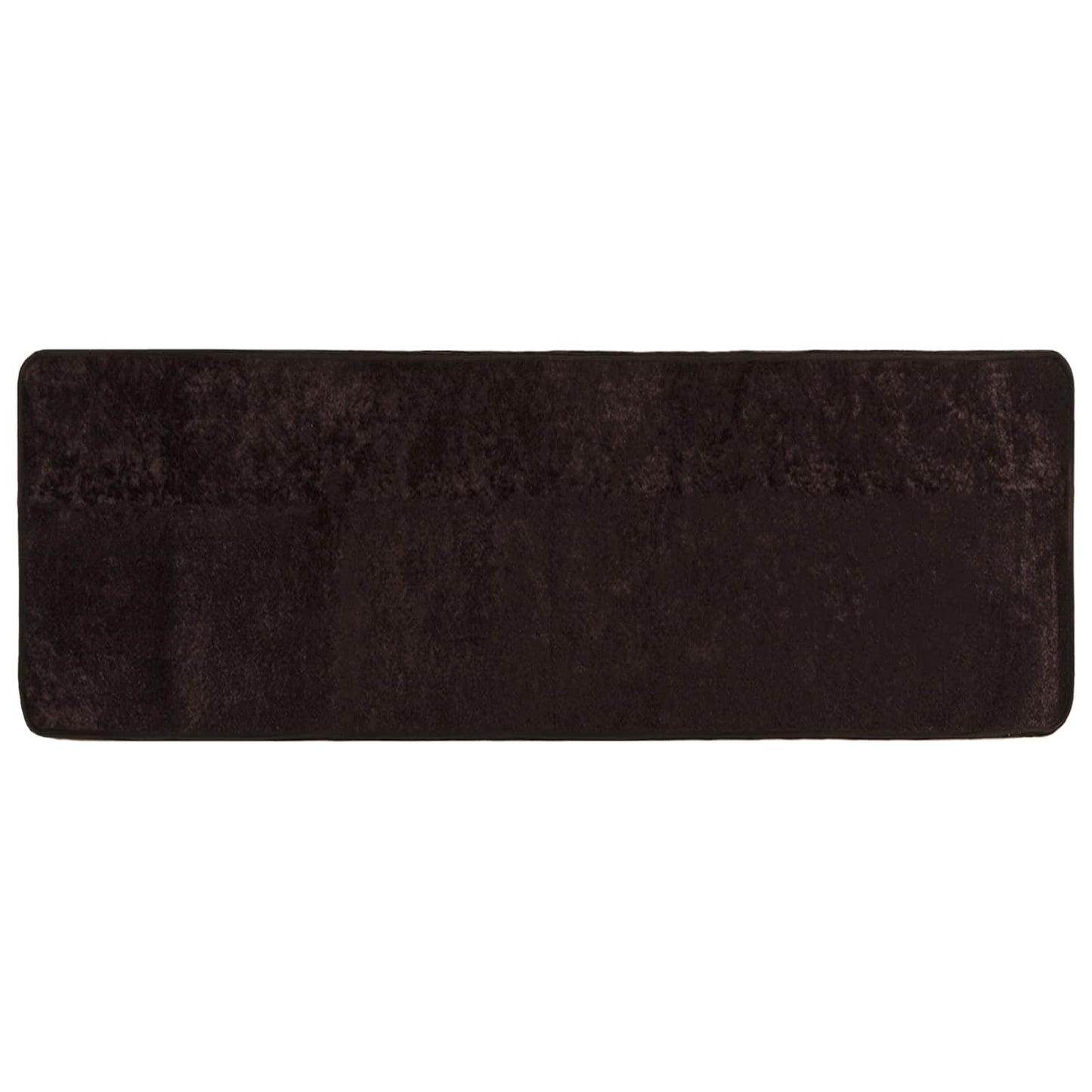 Runner Tappeto MARSA Antracite 100 x 250 cm Poliestere e PVC | homemem39