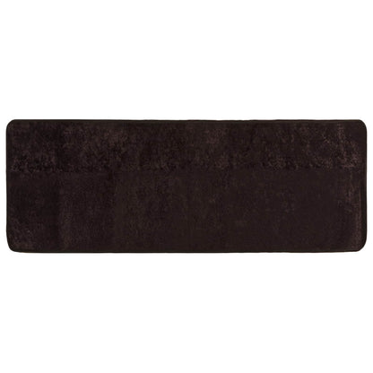 Runner Tappeto MARSA Antracite 100 x 250 cm Poliestere e PVC | homemem39