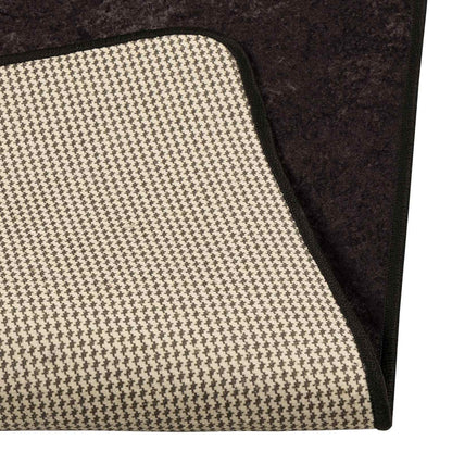 Runner Tappeto MARSA Antracite 100 x 350 cm Poliestere e PVC