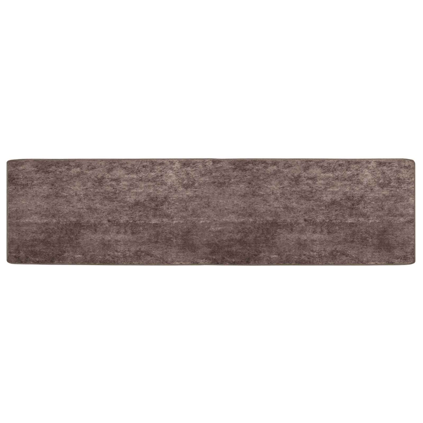 Runner Tappeto MARSA Grigio 50 x 200 cm Poliestere e PVC | homemem39