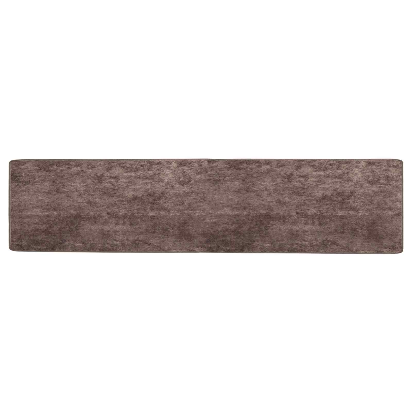 Runner Tappeto MARSA Grigio 50 x 250 cm Poliestere e PVC | homemem39