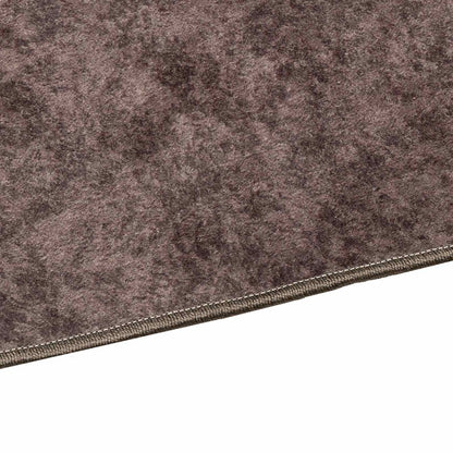 Runner Tappeto MARSA Grigio 50 x 300 cm Poliestere e PVC | homemem39