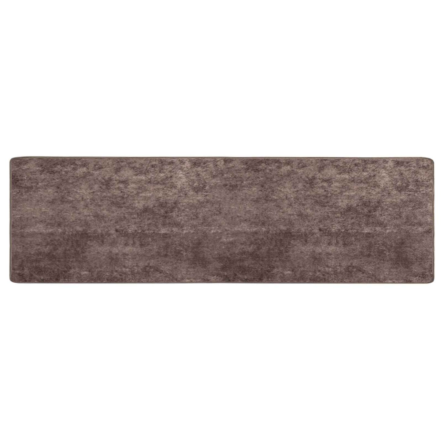 Runner Tappeto MARSA Grigio 80 x 350 cm Poliestere e PVC | homemem39