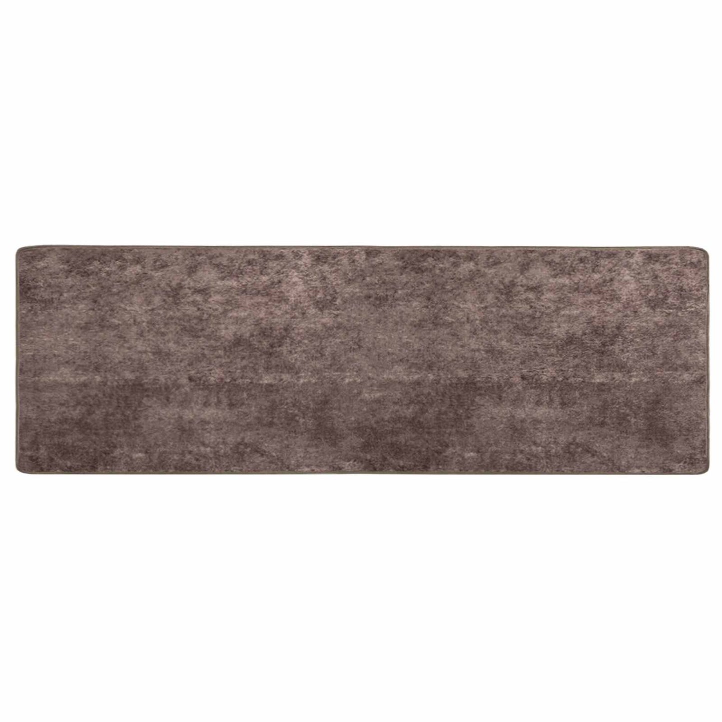 Runner Tappeto MARSA Grigio 100 x 300 cm Poliestere e PVC | homemem39