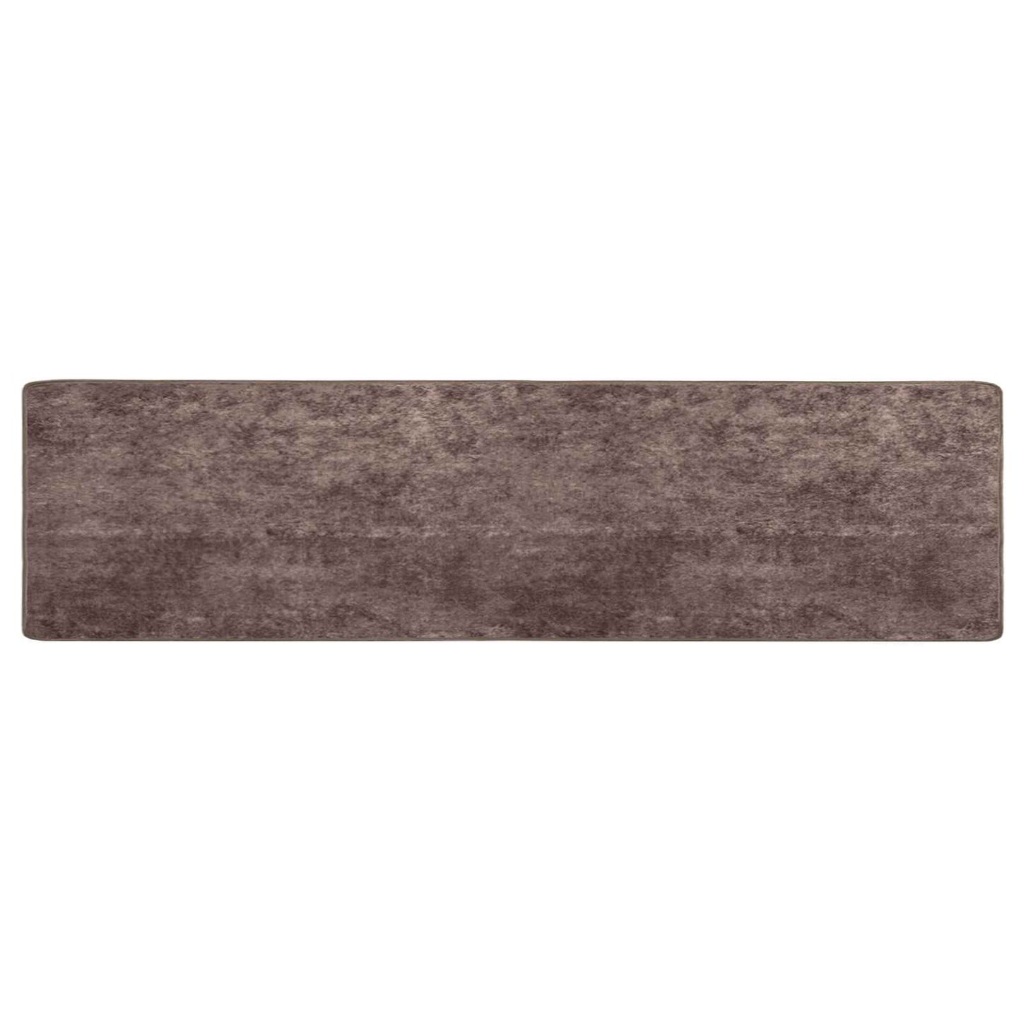 Runner Tappeto MARSA Grigio 100 x 400 cm Poliestere e PVC | homemem39
