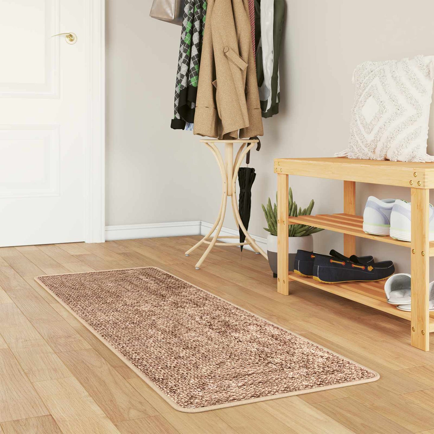 Runner Tappeto MARSA Giallo 50 x 150 cm Poliestere e PVC